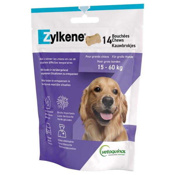 Zylkene Chews 450 mg 14 tab Paars Rund >30 KG