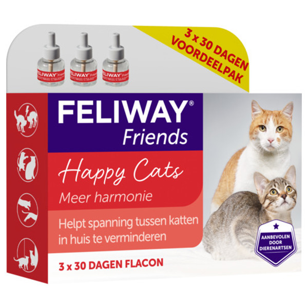 Feliway Friends Navulling 3x48 ml