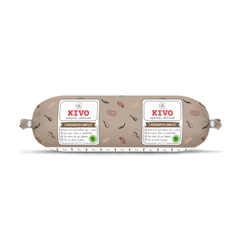 Kivo 5 diersoortenmix compleet 20x500gr