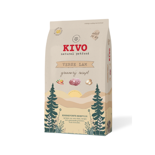 Kivo brok verse lam graanvrij 14kg