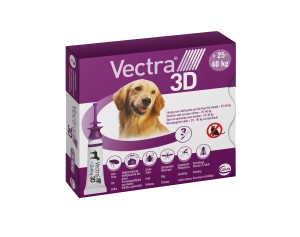 Vectra 3d dog 25-40kg 3pip