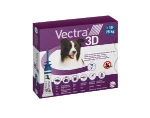 Vectra 3d dog 10-25kg 3pip