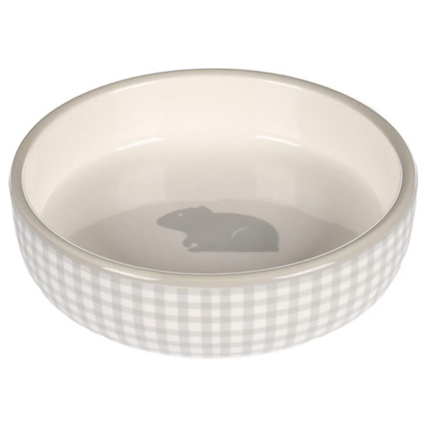 voerbak Mylo cavia's 180 g Grijs|Wit