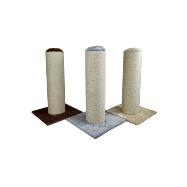 Topmast Krabpaal Big Pole 15cm dik - Beige/Grijs - 50 x 50 x 72cm