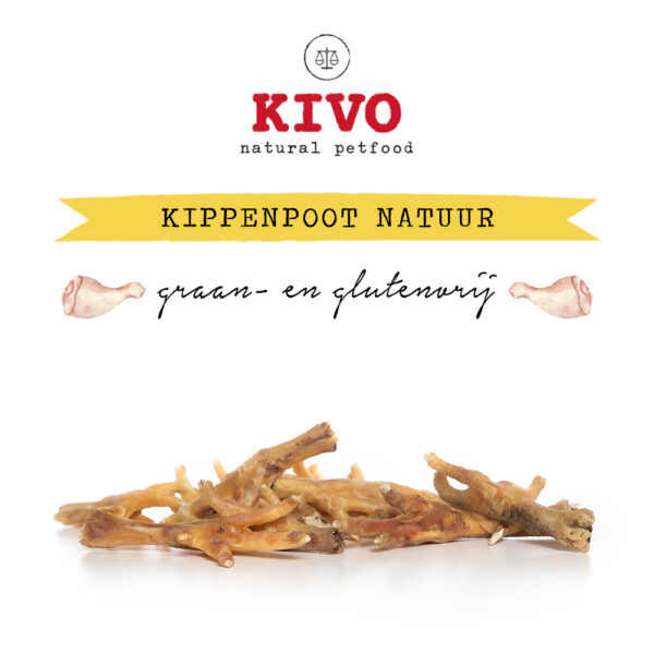 Kivo kippenpoot Naturel 250 gram