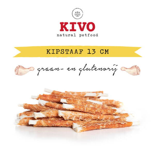 Kivo kipstaaf 13 cm (M) 500 gram