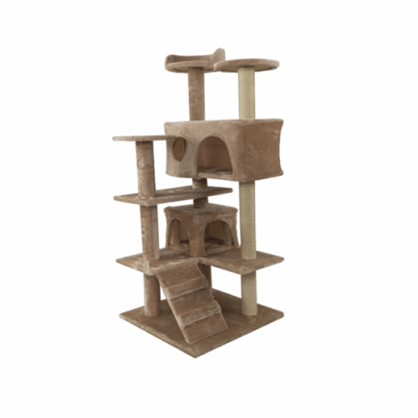 Topmast Krabpaal Mickey - Beige- 50 x 50 x 125 cm