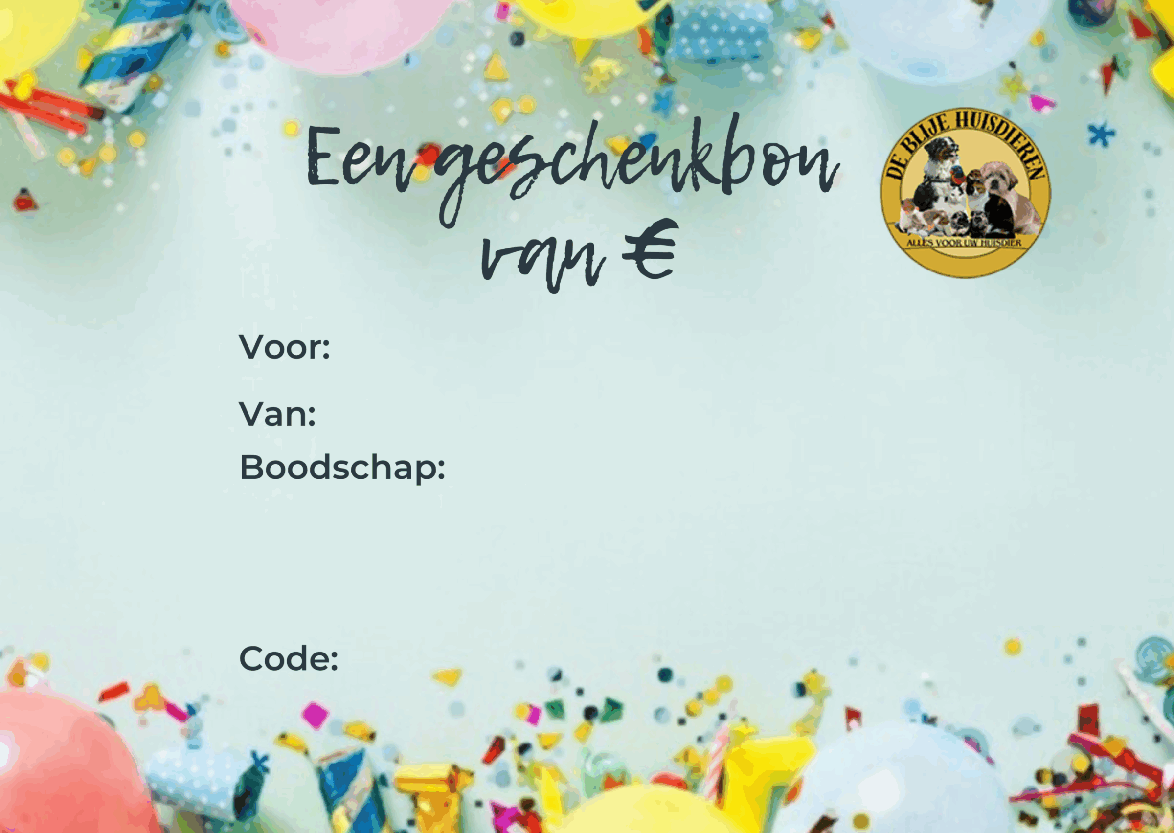Kadobon, Fysiek Fijne Verjaardag - Afbeelding 2