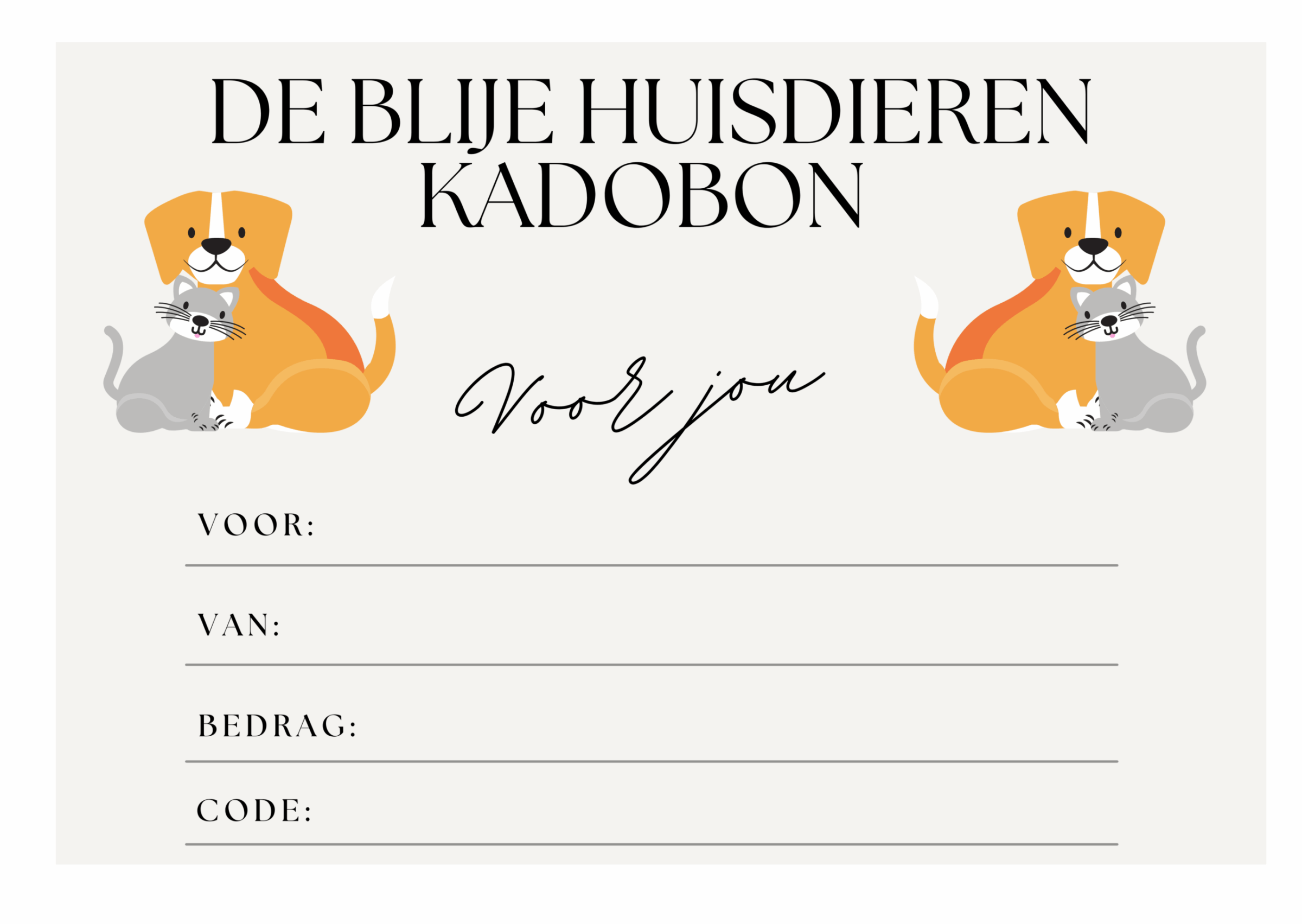 Kadobon, Fysiek