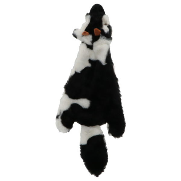 Hondenspeelgoed Skinny Koe Zwart|Wit 40 cm
