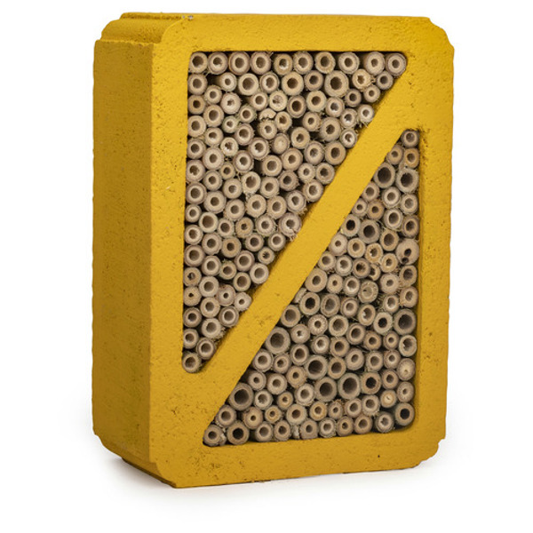 Wildbird Insectenhotel Salina Geel 27x19x20 cm