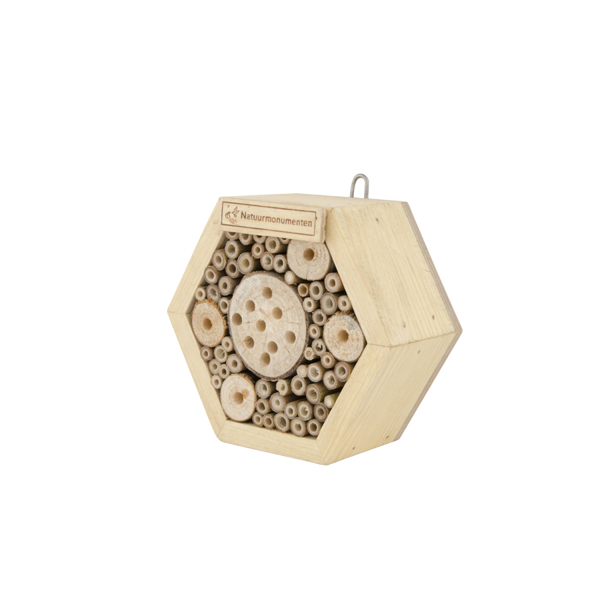 Natuurmonumenten Insectenhuis zeshoek Sun Small 16x8x16 cm