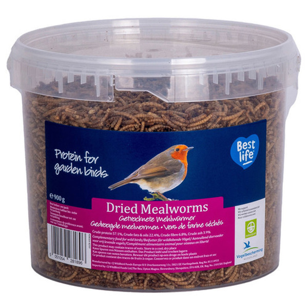 Wildbird Meelwormen in emmer 5 l