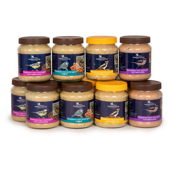 Wildbird Mixdoos pindakaas tuinvogel 4x3 stuks
