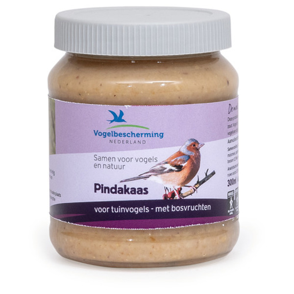 Wildbird VBN pindakaas bosvruchten 330 g