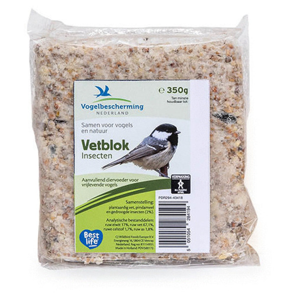 Wildbird VBN vetblok met insecten 350 g
