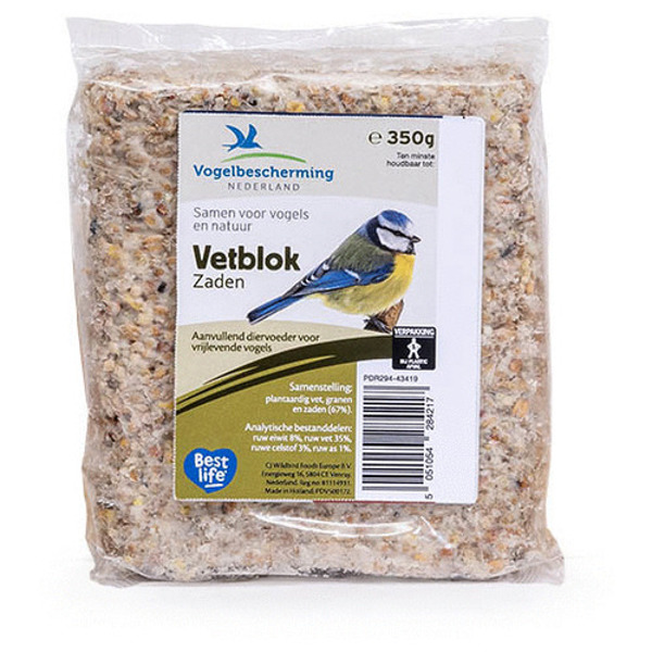 Wildbird VBN vetblok met zaden 350 g