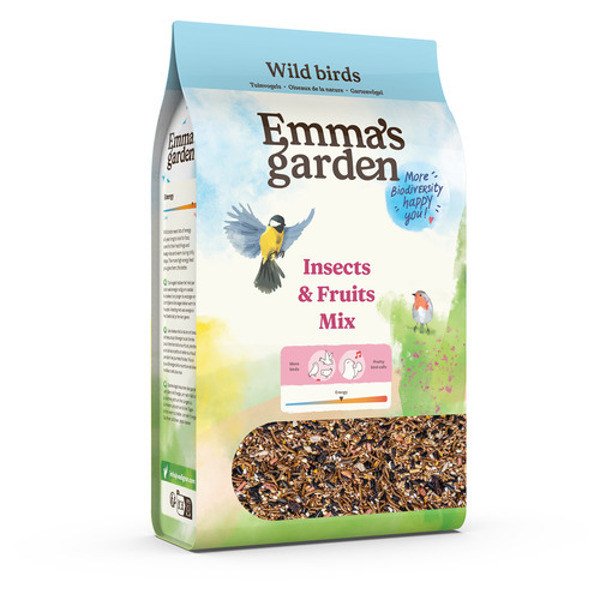 Emma's Garden insecten en fruit mix 3.25 kg